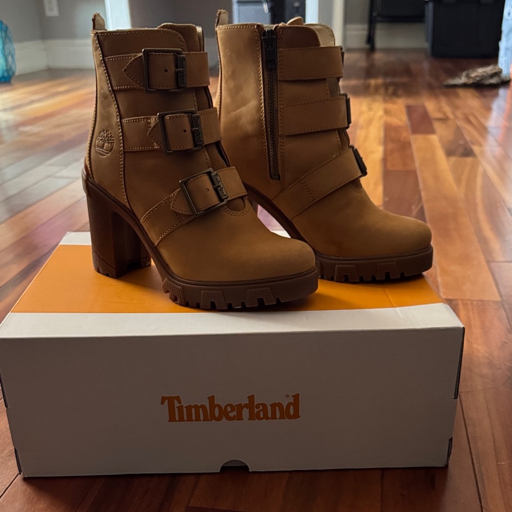 Timberland Women's Brown Heeled Boots